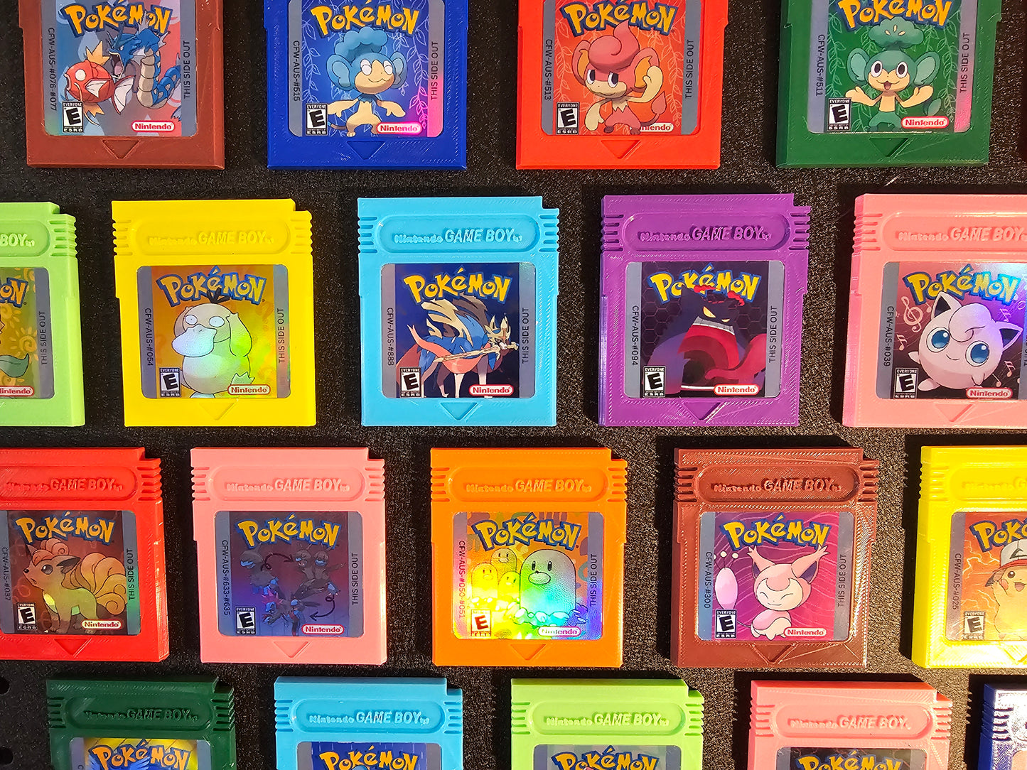 Custom Pokemon gameboy fridge magnet