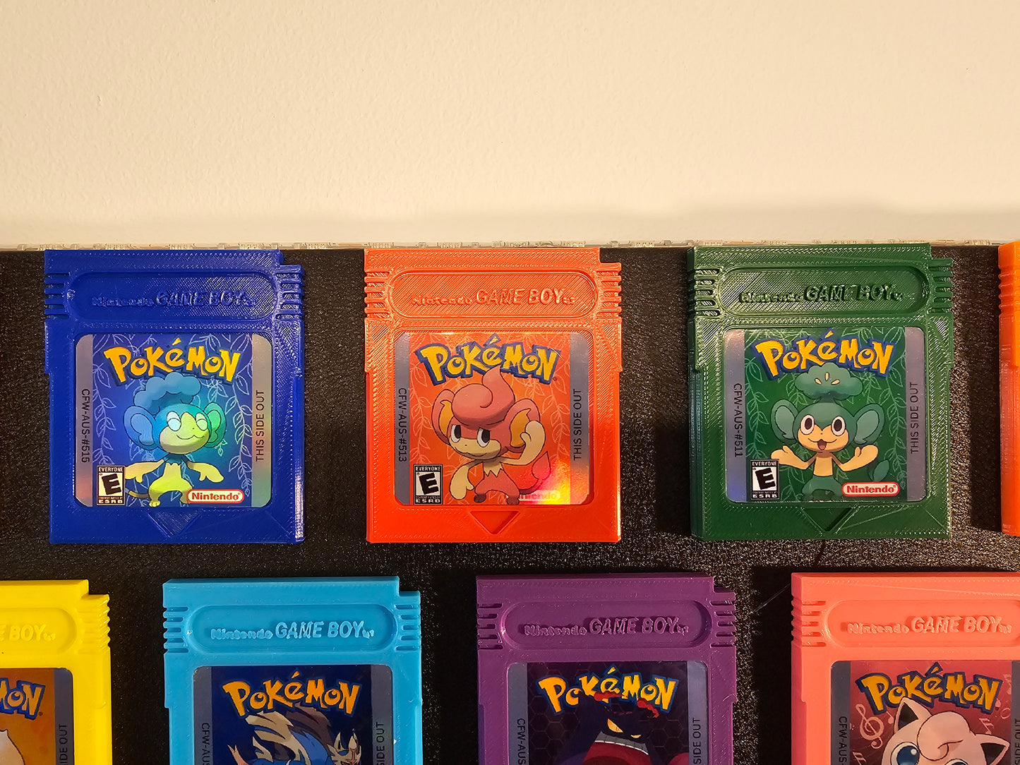 Custom Pokemon gameboy fridge magnet